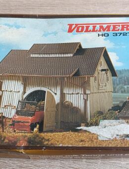 Vollmer HO Bausatz 3727 Scheune mit Tenne u. Gebälk, unbebaut, wie NEU - Herten