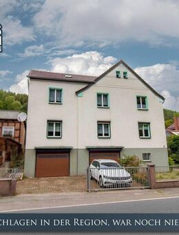 Vielseitiges Zweifamilienhaus im Schwarzatal - ideal für Familien oder Kapitalanleger - Sitzendorf