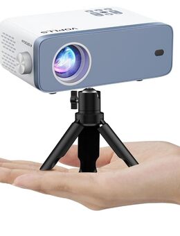 Mini-Beamer WiFi, Full HD 1080P, Tragbarer Beamer für Heimkino - Dresden