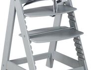 roba® Hochstuhl Treppenhochstuhl Sit Up Click & Fun, taupe, aus Holz