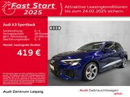 Audi A3, Sportback 45 TFSIe S line, Jahr 2024 - Leipzig