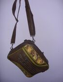 RRK-6 70SUP Handtasche, Damentasche, Schultertasche, Messenger, Retro, 70er Jahre in 23569