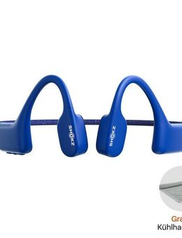 Shokz OpenSwim + Cooling Towel Open-Ear-Kopfhörer (integrierter MP3-Player und 4 GB Speicher)