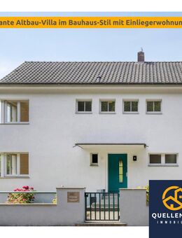 Opladen: Charmante Altbau-Villa im Bauhaus-Stil mit modernem Komfort und Einliegerwohnung - Leverkusen