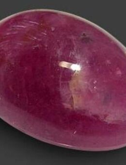 ECHT, 31,54 ct - Transparenter , ROTER RUBIN CAB. inkl. dt. ECHTHEITS ZERTIFIKAT - Neubrandenburg