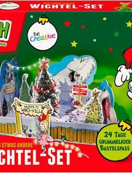 Ravensburger Kreativset BeCreative, DIY Wichtelset mit dem Grinch, Made in Europe