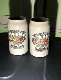 2 Bierkrüge Kaltenberger Ritterspiele über 30 Jahre alt - Köln