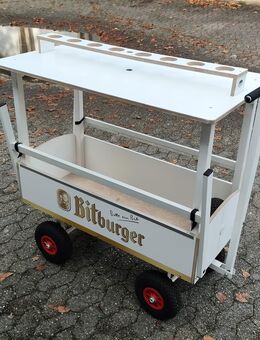 🎉Verkaufe stabilen Bitburger Bollerwagen mit Dach🎉 - Oberhausen