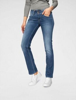 Pepe Jeans Straight-Jeans GEN in Baumwoll-Qualtät mit geradem Bein und Doppel-Knopf-Bund
