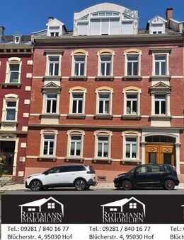 Interessante 4-Zimmer Eigentumswohnung mit Altbauflair in Hof! - Hof