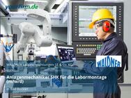Anlagenmechaniker SHK für die Labormontage (m/w/d) - Bad Bocklet