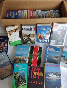 Großer Posten - 32 Stk Reise-Videos auf VHS-Video-Kassetten / Komplettpreis für alles zusammen - Schnäppchen!!! - Magdeburg