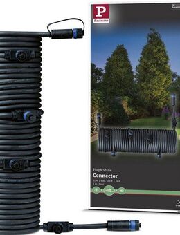 Paulmann Outdoor Plug&Shine 15m IP68 Lampen-Verbindungskabel, (1500 cm), 1 in - 7 out