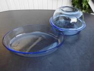 Pyrex Glas Azure Mehrzweckbräter 5,1 l + Auflaufform oval 3,1 l zusammen 19,- - Flensburg