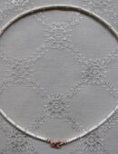 Keramik Kette Collier 925er Silber weiß roseverg. 36 Süßwasser Zuchtperlen HSE24 in 61194