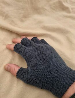 Graue Halfinger Handschuhe Touch Halbfingerhandschuhe Fancy - München