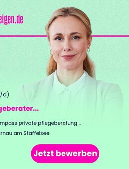Pflegeberater (m/w/d) - Garmisch-Partenkirchen