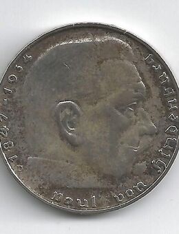 2 Reichsmark Hindenburg Reich 1937 - Bremen