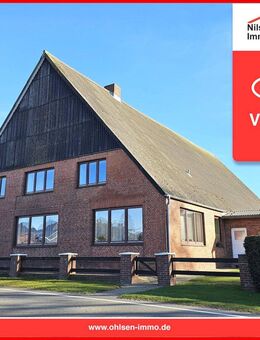 Schöner Fachhallen Resthof mit Ausbaureserve - Westermoor