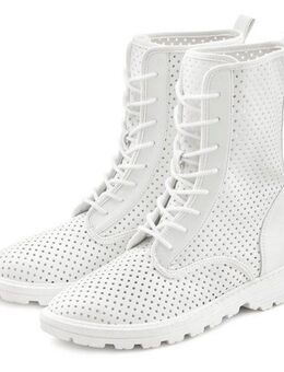 LASCANA Schnürstiefelette zum Schnüren mit modischen Cut-Outs, Stiefel, Boots, High-Sneaker