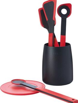 WOLL Kochbesteck-Set Cook it (Set, 5-tlg), aus hochwertigem Kunststoff und Silikon