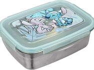 UNDERCOVER Lunchbox Brotdose & Trinkflasche, Stitch, Aluminium, Edelstahl, (Set, 2-tlg), mit Trinkflasche