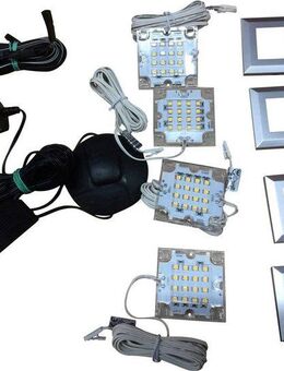 trendteam LED Schrankinnenraumbeleuchtung, Ein-/Ausschalter, LED fest integriert, Warmweiß