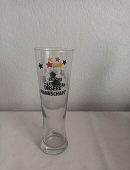 Bierglas Unsere Mannschaft Weizenglas 25cm hoch - Essen