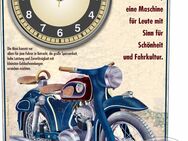 Oldtimer Wanduhr Motiv NSU Maxi 175 Motorrad Geschenk Bike - Bad Berleburg