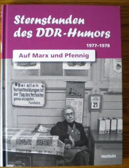 Sternstunden des DDR-Humors-1977-1978-Auf Marx und Pfennig,Weltbild Verlag - Linnich