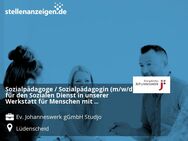 Sozialpädagoge / Sozialpädagogin (m/w/d) für den Sozialen Dienst in unserer Werkstatt für Menschen mit Behinderung - Lüdenscheid