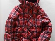 Jacke Marke Staccato Gr.128 Rot mit Karo Muster zu verkaufen. - Bielefeld