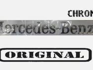 !MERCEDES-BENZ! SCHRIFTZUG CHROM GEWÖLBT A6128170816 SELBSKLEBEND - Dortmund Wickede