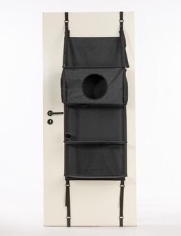 zooplus Basics Katzenbaum Door - schwarz