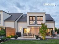 LUXHAUS Familienglück Doppelhaushälfte individuell planbar! 161m² Schlüsselfertig 100% Wohlfühlklima – 100% Design - Plankstadt