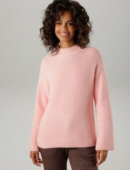 Aniston CASUAL Strickpullover mit Stehkragen