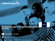 Produktmanager und Marketing-Koordinator (m/w/d) - Neuss