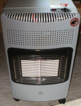 KESSER® 4200 Watt Keramik - Gasheizofen - Friedberg Zentrum
