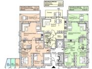 Wildeshausen: ETW mit 3-Zimmern über zwei Ebenen auf knapp 90 m² Wohnfläche im KfW40 Standard in einem 6-Familienhaus - Wildeshausen