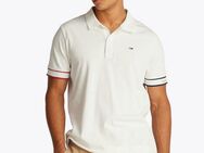 Tommy Jeans Plus Poloshirt TJM SLIM FLAG CUFF POLO EXT Große Größen