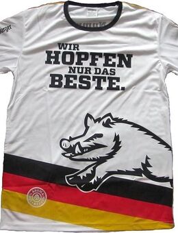 Brauerei Hachenburger - Wir Hopfen nur das Beste - T-Shirt Gr. XL - Doberschütz
