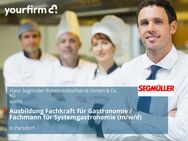 Ausbildung Fachkraft für Gastronomie / Fachmann für Systemgastronomie (m/w/d) - Vaterstetten