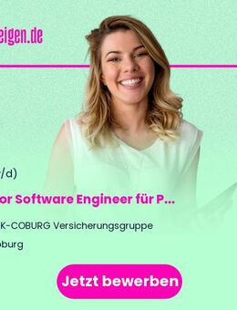 Senior Software Engineer für Pricing-Plattform (w/m/d) - Coburg
