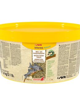 sera Viformo Nature Futtertabletten XL Packung - 1,4 kg