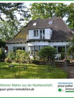 Charmantes Einfamilienhaus oder Haus mit Einliegerwohnung auf großem Grundstück nahe NMS-Innenstadt - Neumünster