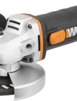 Worx Akku-Winkelschleifer WX800.9, einfach zum Schleifen & Schneiden, ohne Akku & Ladegerät