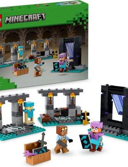 LEGO® Die Waffenkammer (21252), LEGO Minecraft Konstruktionsspielsteine, (203 St), Made in Europe