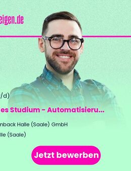 Duales Studium - Automatisierung und Mechatronik (w/m/d) - Halle (Saale)