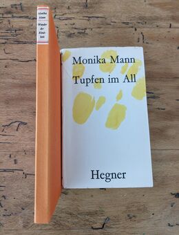 Monika Mann - zwei Erstausgaben - Augsburg