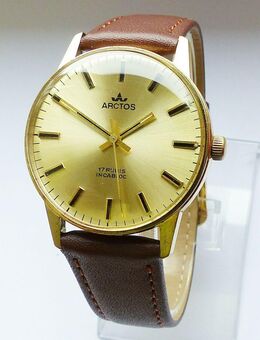 Schöne Arctos 17Jewels Herren Vintage Armbanduhr 70er Jahre Top Uhr - Kamp-Lintfort